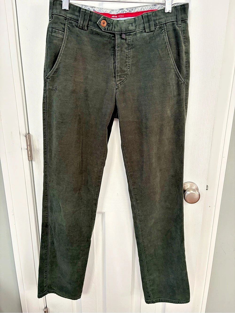 Meyer Hosen Roma Trousers Men's Green 30/31